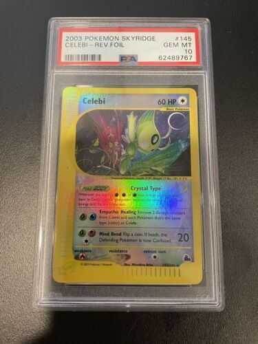 PSA 10 - Pokemon CRYSTAL KABUTOPS - Secret Rare Skyridge PSA 10 - Pokemon CRYSTAL KABUTOPS - Secret Rare Skyridge