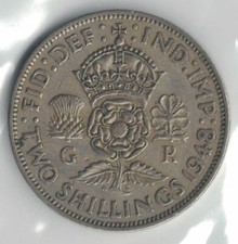 Great Britain Coins - 1948  Florin - 2 Schillings       *122