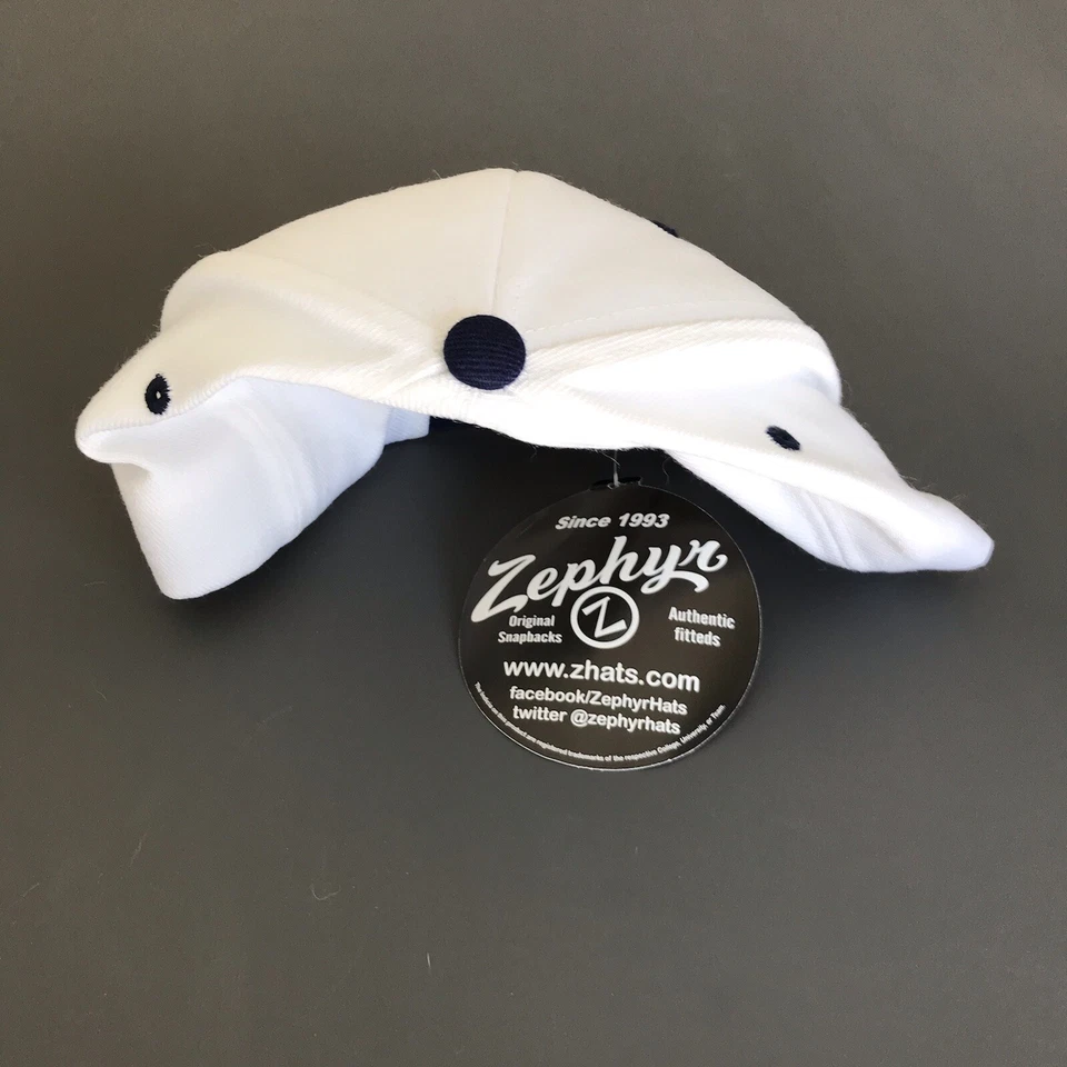 France Zephyr Adjustable SnapBack Hat Blue White Red New - Image 4 of 4