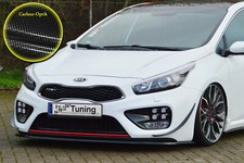 Spoilerschwert Frontspoiler Schwert ABS für Kia Cee'd GT ABE Carbon Optik