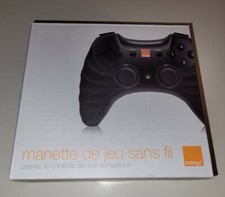 Manette De Jeu Sans Fil ORANGE - Bon État 