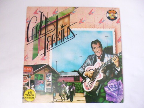 CARL PERKINS ~ ROCKING GUITARMAN ~ CHARLY 1975 NEAR MINT UK ROCKABILLY VINYL LP - Picture 2 of 9