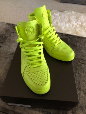 gucci fluorescent sneakers