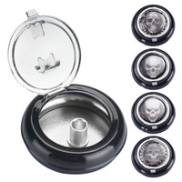 4Er Set Taschenaschenbecher Mini Mit Deckel Kleiner Reiseaschenbecher Glutkiller