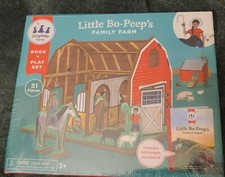 NEW Storytime Toys - LITTLE BO-PEEP  S FAMILY FARM - Book  Playset - 51 Pieces