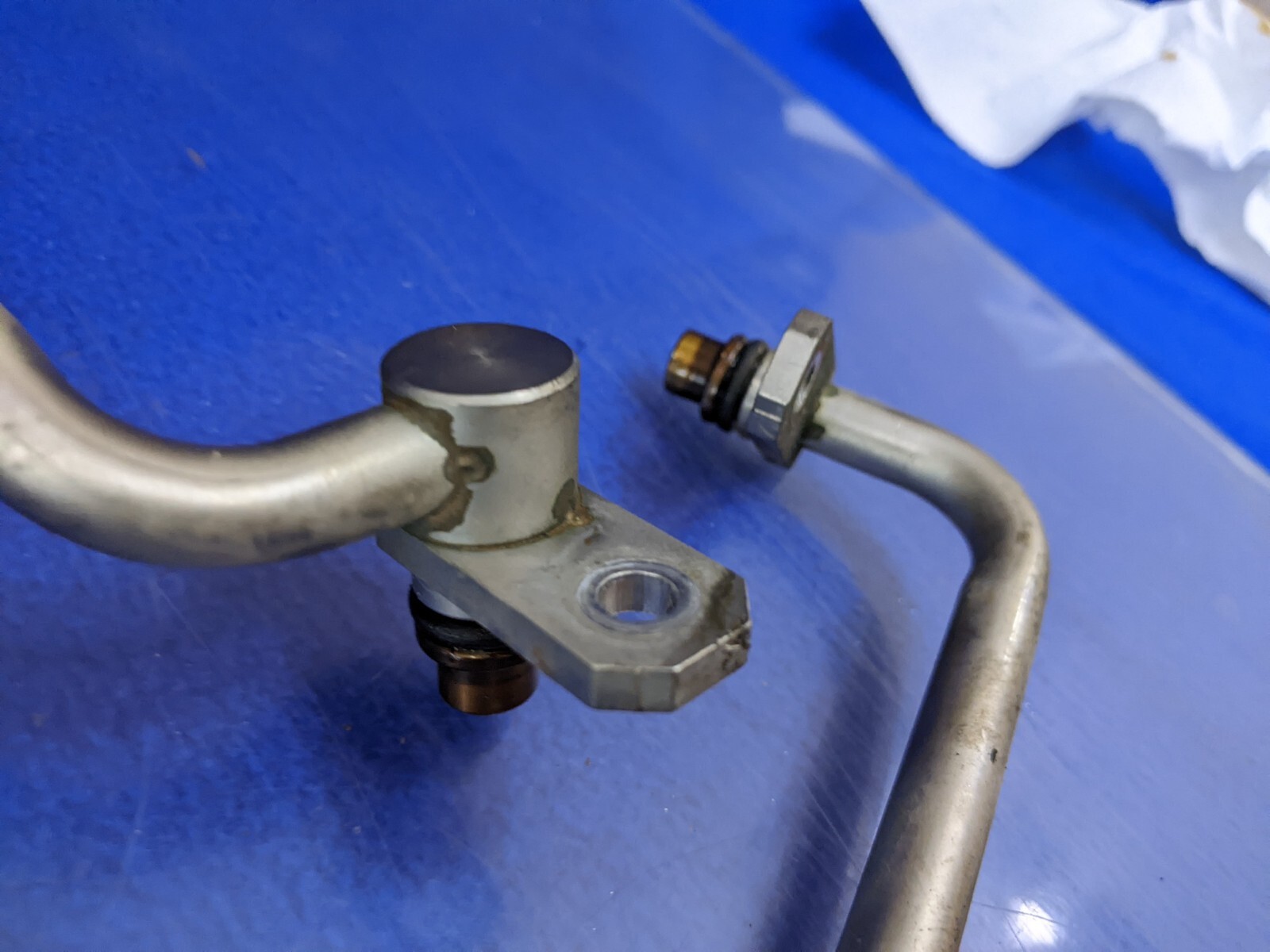 Bentley Continental GT transmission fluid oil lines tubes pipes pair oem w12