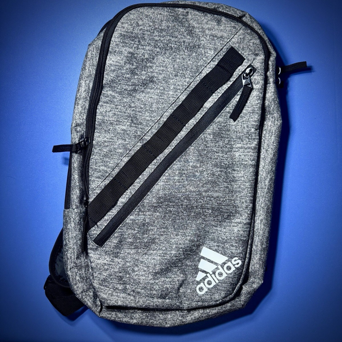 US Seller] Adidas Prime Sling Backpack Grey/Black Brand New