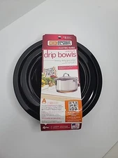 Range Kleen P1012-4X 4 Pack- Porcelain A Drip Pan