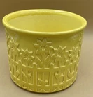 Vintage Haeger Ceramic Planter Yellow Tulip Design Retro Flower Power