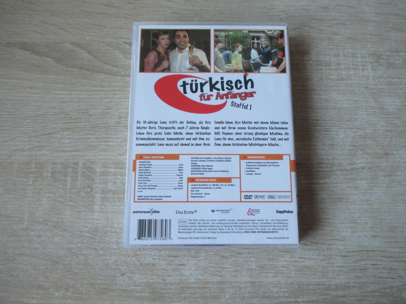 Türkisch für Anfänger - Staffel 1 + 2 + 3 Serie 9 DVDs Elyas m`Barek