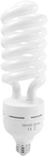 65W Daylight Fluorescent Spiral Light Bulb 6500K 110V White for Studio Lighting