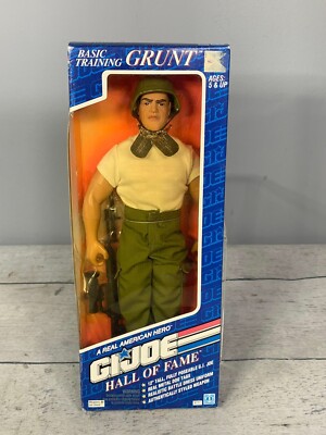 Factory Sealed GI Joe Hall of Fame Basic Training Grunt Action