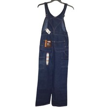 Carhartt Blue Denim Bib Overall for Women Size 2 X 32 Brand New With Tags