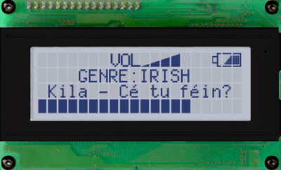Matrix Orbital LK204-25-USB-GW LCD Display