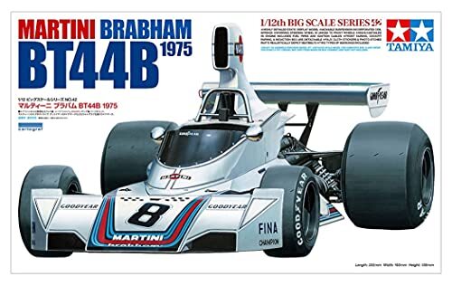 TAMIYA 1/12 Big Scale No.42 MARTINI BRABHAM BT44B 1975 w/ETCING