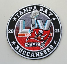 LOT OF (1) NFL TAMPA BAY BUCCANEERS SUPER BOWL 2021 PATCH (E) ITEM # 20B