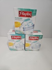 Playtex Baby Nurser Standard 8 oz Storage 125 Liners BPA Free Fold Top Quanity 3