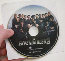The Expendables 3 DVD Movie Disc Sylvester Stallone Lionsgate Millennium BB340
