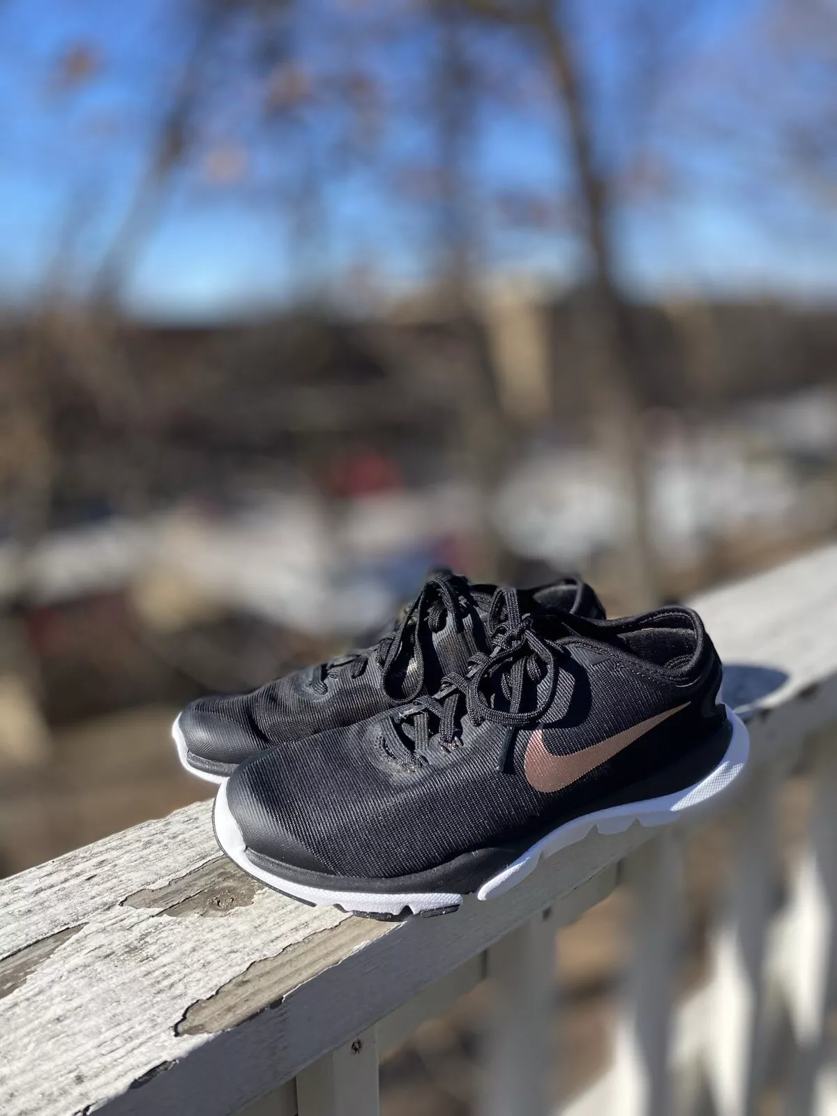 Chaussures d'entraînement femme NIKE Flex Supreme Tr4 neuves sans boîte, pointure : 5,5 noir