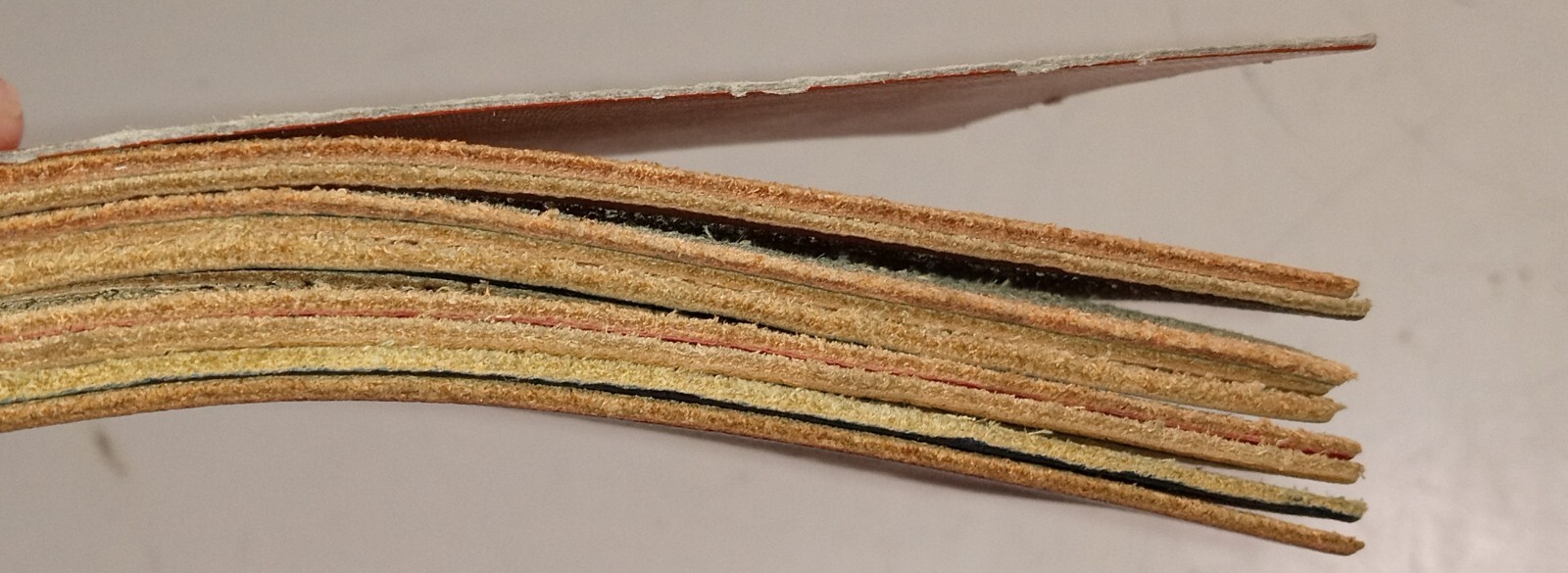 Ferrari Connolly Leather Swatch Samples_GENUINE_Vintage Factory Ferrari