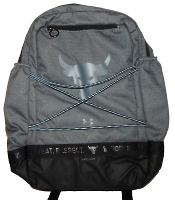 Under Armour Project Rock Storm Backpack Grey / Black 1372291