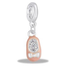 NEW DaVinci Forever In My Heart - Locket Drop / Dangle - Baby Girl Shoe L302-9