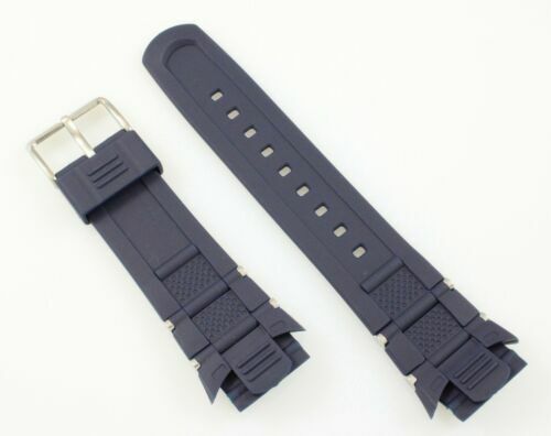 Bracelet De Montre HIRSCH Submarine Bleu Taille 20 Mm - Neuf Avec étiquettes