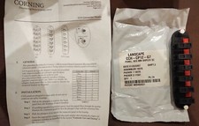 Corning LanScape CCH-CP12-G7 Panel W/6 MM, Duplex SC, 12 Fiber OS2 LOT OF 3
