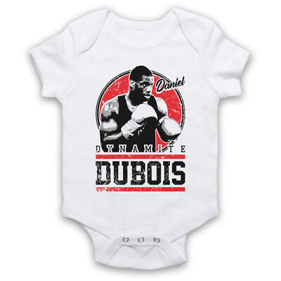 DANIEL DYNAMITE DUBOIS DDD BOXEN HOMMAGE BRITISH BOXER BABY WACHSEN BABYANZUG GESCHENK