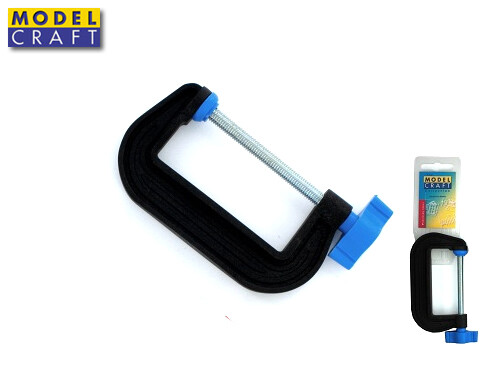 Morsetto plastica G-Clamps 75 mm PCL3075 - modelcraft modellismo