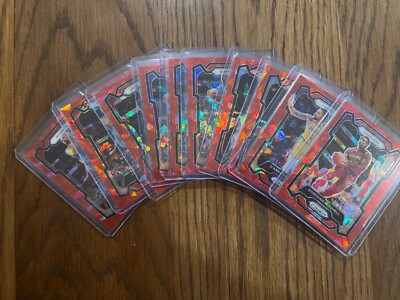 2023-24 Panini Prizm Basketball Red Cracked Ice Pick Your Card