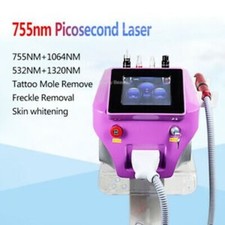 Nd YAG Picosecond Laser Tattoo Removal Machine Pigment Pico Skin Rejuvenation