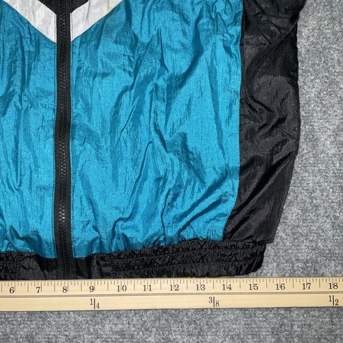 Sunterra Vintage Jacket Youth L Black Teal Purple Ski Outdoors Full Zip Pockets - Picture 6 of 11