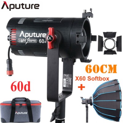 Aputure LS 60d 60W Tageslicht COB LED Video Fotografie Licht 5600K +57cm Softbox