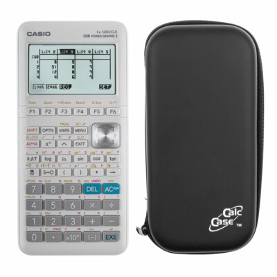 Schul Python Rechner Taschenrechner Casio FX 9860 G III im SET mit Schutztasche