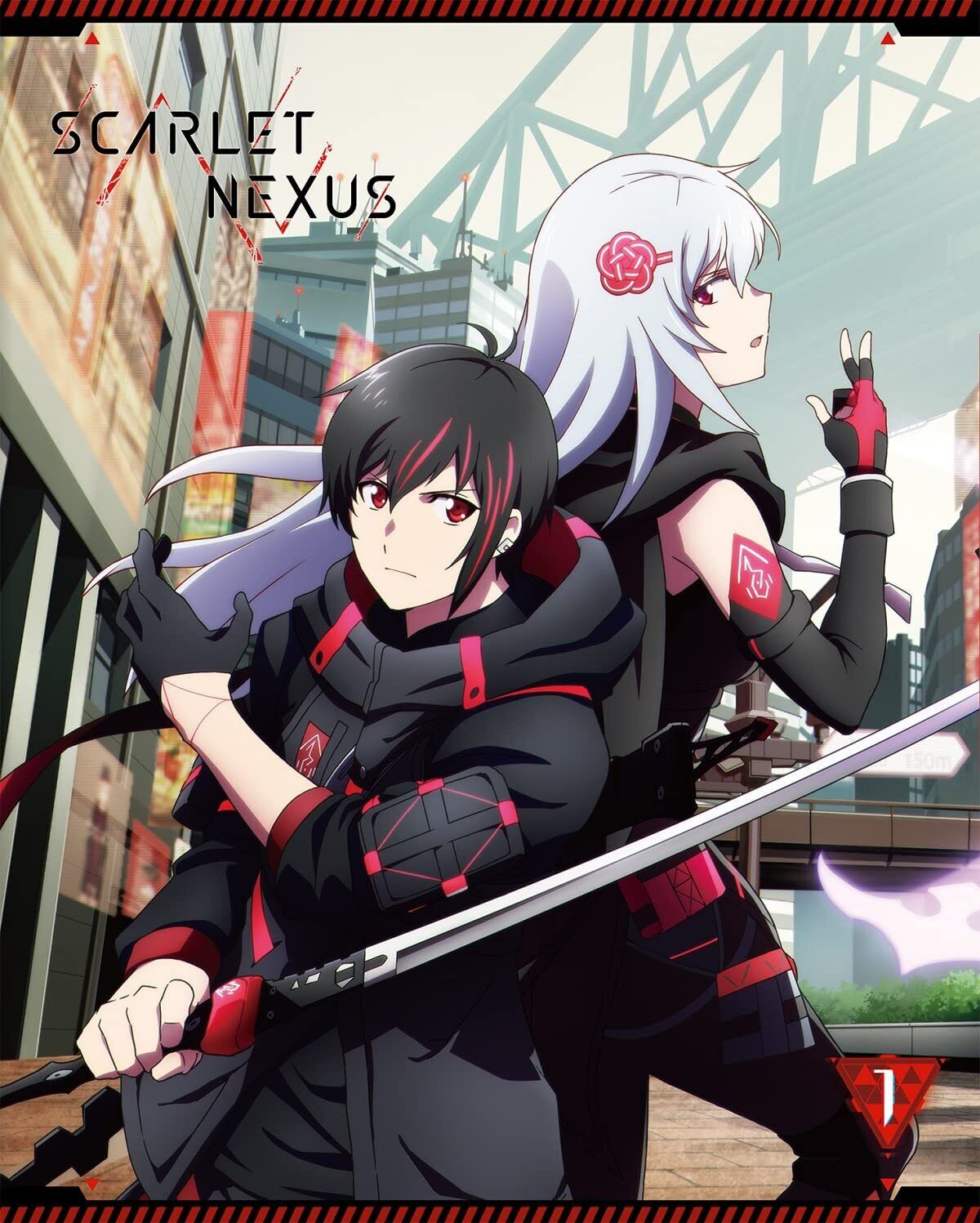 SCARLET NEXUS Vol.2 First Limited Edition Blu-ray w/Soundtrack CD