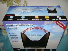 BROOKSTONE Internet Message Center for Text Messages Email Twitter Time Date