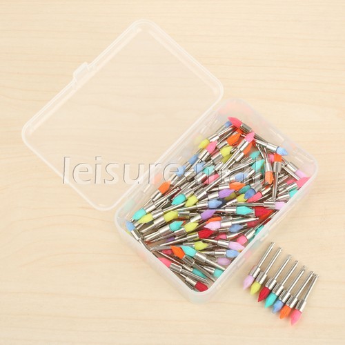 100pc Mixed Taperd Polisher Lab Clinic Dental Prophy Brushes Polishing Oral Care - Picture 4 of 10