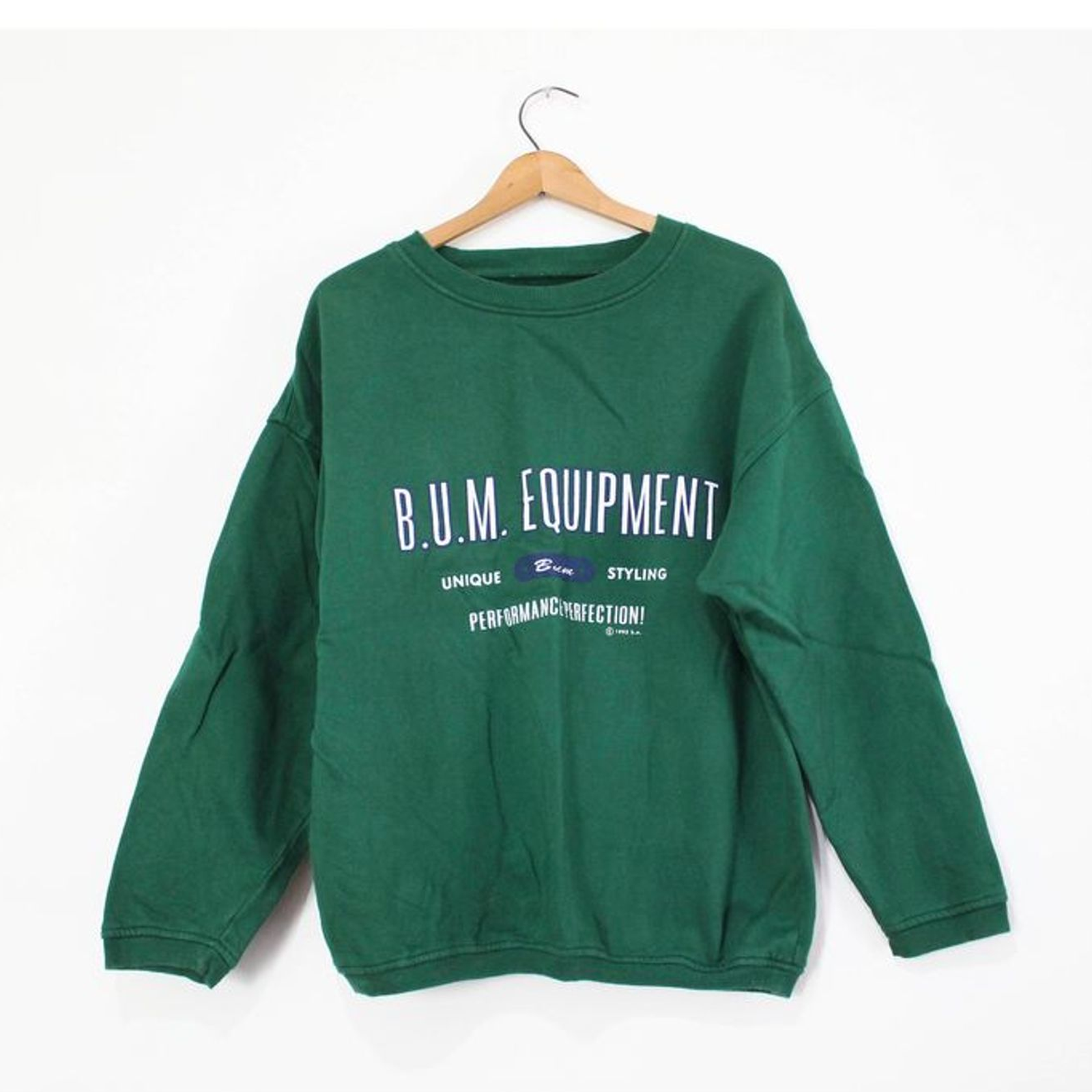 Vintage BUM Equipment Sweatshirt Large 