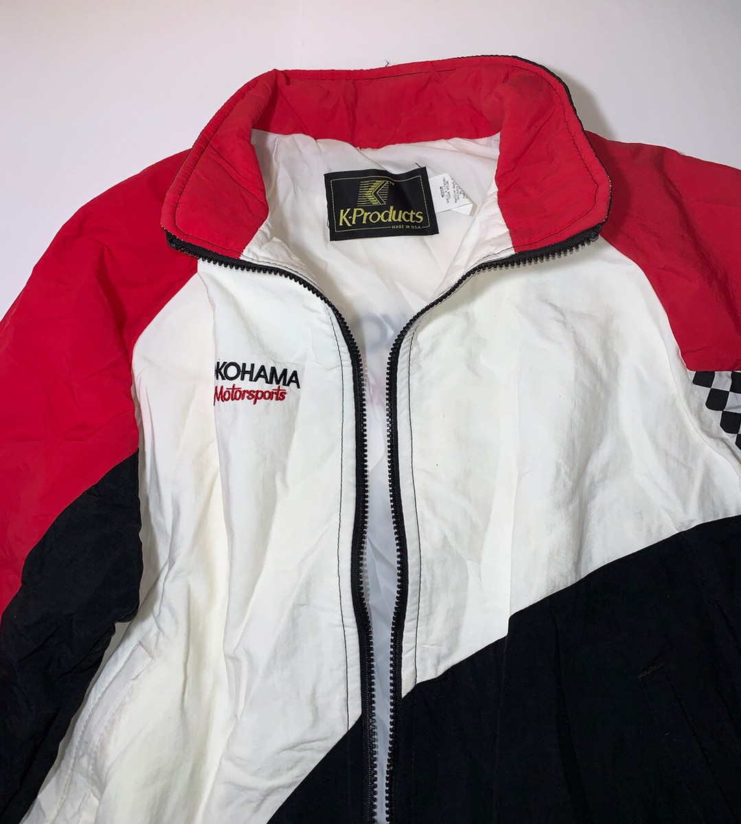 Yokohama Motorsports Racing Jacket Coat Vintage 80s Black Yokohama Motorsports Racing Jacket Coat Vintage 80s Black