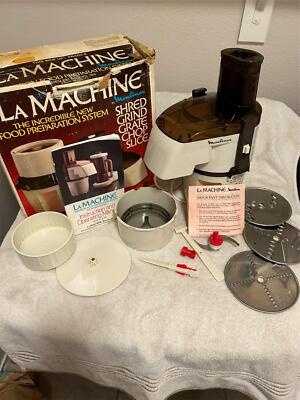 LaMACHINE   FOOD PREPARATION SYSTEM     MODEL 354    MADE IN  FRANCE ***READ****