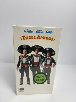 Three Amigos (VHS, 1999) SEALED HBO VIDEO Orion Martin, Chase, Short