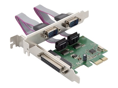 Conceptronic SPC01G PCIe Parallel RS-232 PCIe 1.1 Green 2.5Gbps PCI Express