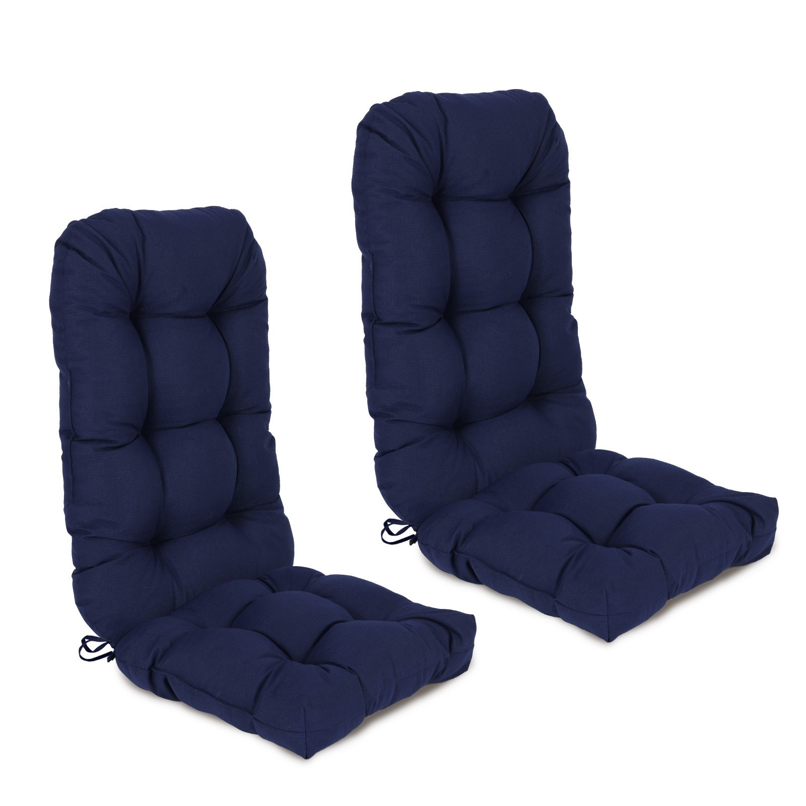 Cushion Tufted High Back Chair Cushions With Ties