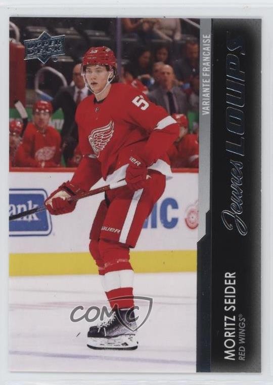 2021-22 Upper Deck Series 2 Young Guns French Moritz Seider #469 Rookie RC
