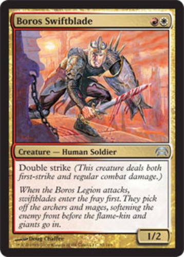 1x Near Mint, English Boros Swiftblade - Planechase