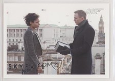 2013 James Bond: Artifacts & Relics Skyfall Silver Miss Moneypenny Bond #107 b6s