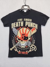 Five Finger Death Punch 2018 Concert Tour T-shirt Men's S Got Your Six Rocker