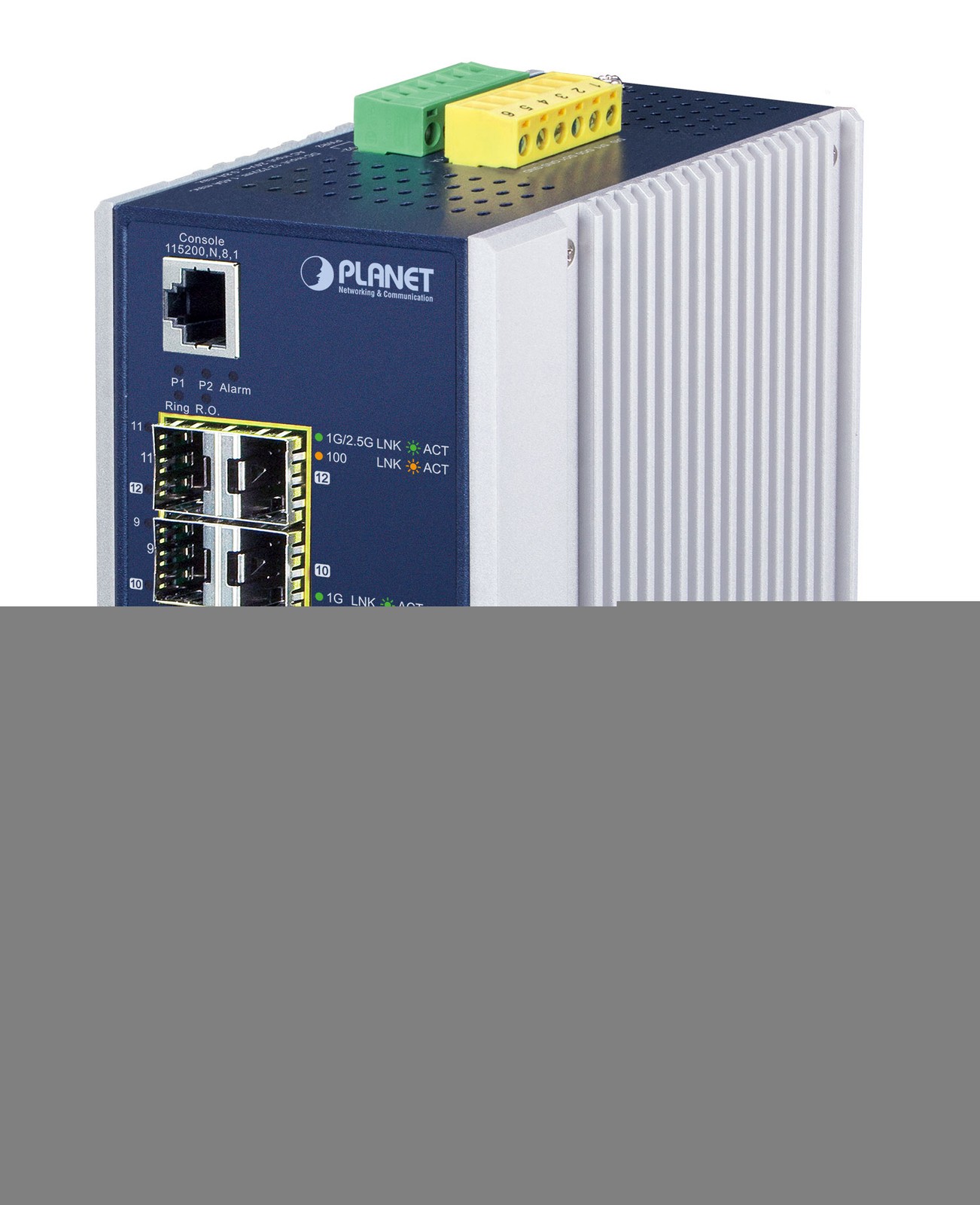 Planet Blu/Bianco Switch Gestito A 8 Porte (8 Porte), Switch Di Rete, - Immagine 2