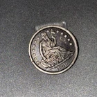 1840 Seated Liberty Half Dime .05. Sharp Detail. EF Detail.